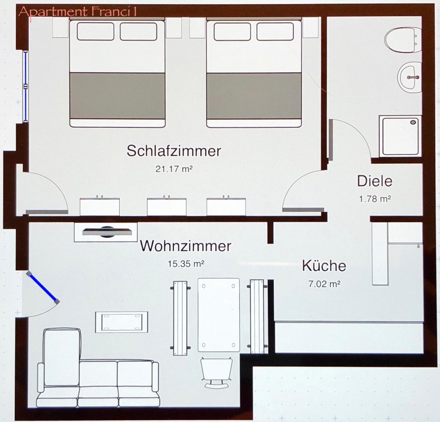Appartement Franci Wiebelskirchen